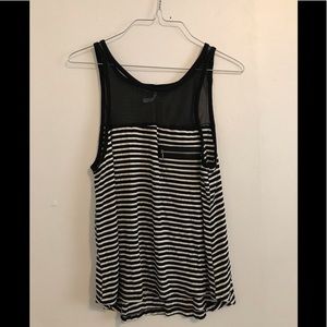 Black and White Tank Top